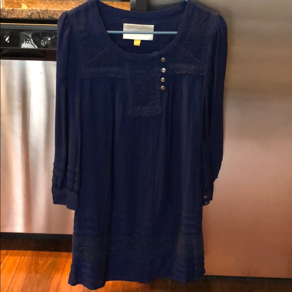 Long Sleeve Blue Leifsdottir Dress